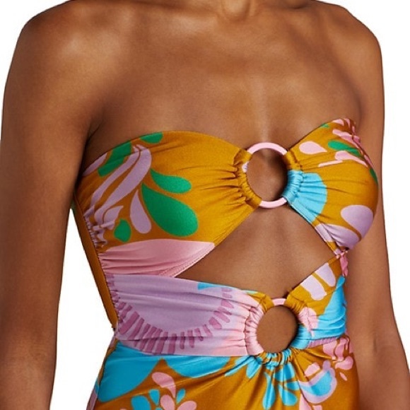 Zimmermann One Piece Teddy Double Ring Swimsuit - Picture 8 of 15